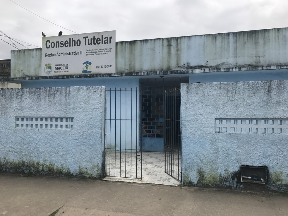 Conselho Tetelar da Região II, no Vergel (Foto: Michelle Farias/G1 )