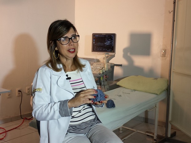 Médica Adriana Melo teme que crianças com malforamação fiquem sem atendimento (Foto: Artur Lira/G1)