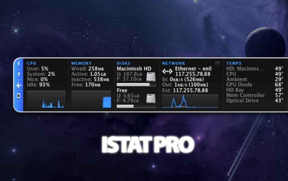 cannot open istat pro