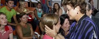 Dilma visita feridos (Roberto Stuckert Filho/PR)