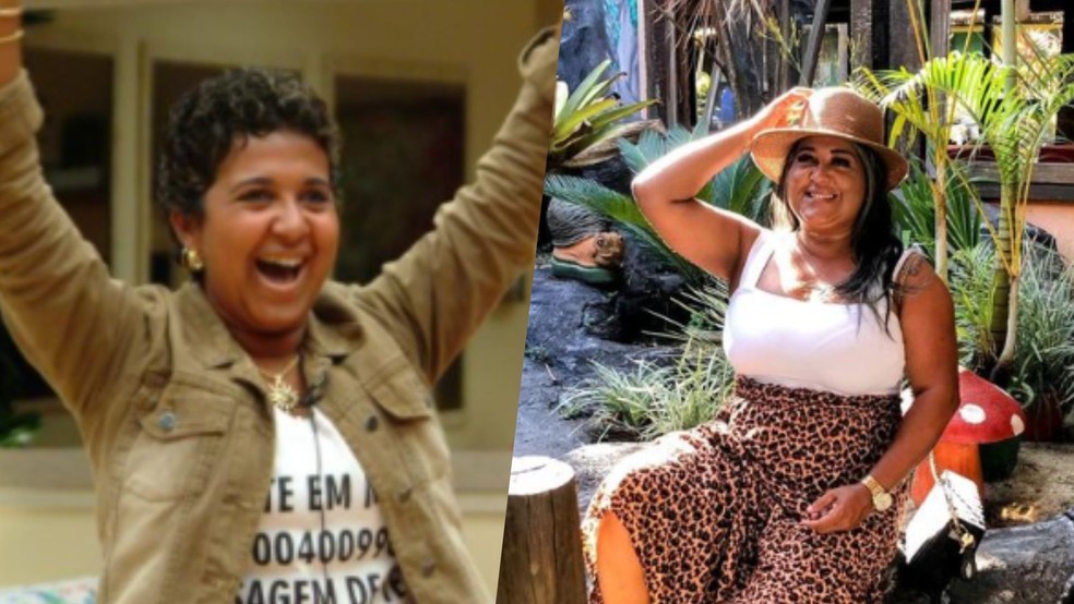 Cida, do BBB 4, foi a primeira mulher campeã do reality com 69% dos votos — Foto: Globo/Reprodução/Instagram