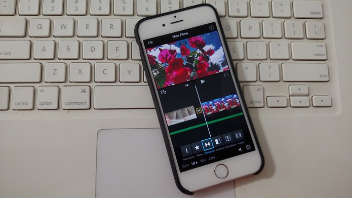 iMovie é o editor de vídeo oficial do iPhone (Foto: Lucas Mendes/TechTudo) (Foto: iMovie é o editor de vídeo oficial do iPhone (Foto: Lucas Mendes/TechTudo))