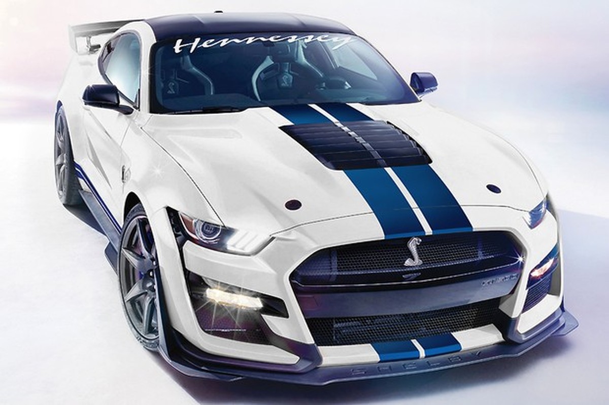 Ford Mustang GT 500 preparado pela Hennessey chega a 1.217 ...