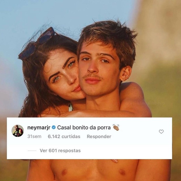 Neymar elogia casal  (Foto: Instagram/Reprodução)
