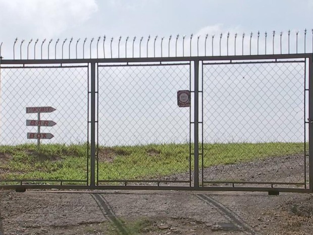 Pista fica dentro de uma propriedade na zona rural de Tietê (Foto: Reprodução/ TV TEM)