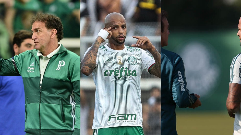 O que deve ocorrer após a polêmica envolvendo Cuca e Felipe Melo no Palmeiras?