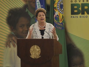 Dilma-Brasil Carinhoso (Foto: Agência Brasil)