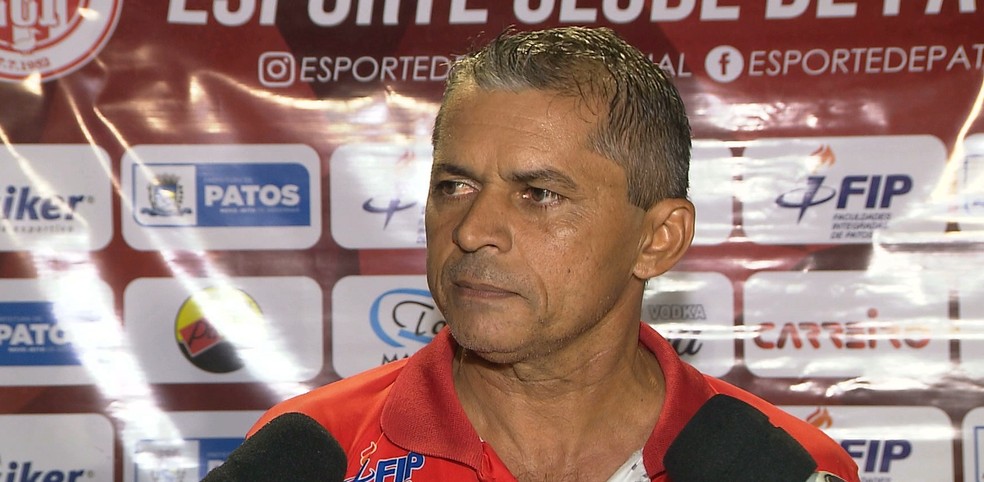 Marcos Nascimento vai poder ficar na �rea t�cnica neste s�bado � Foto: Reprodu��o/TV Para�ba