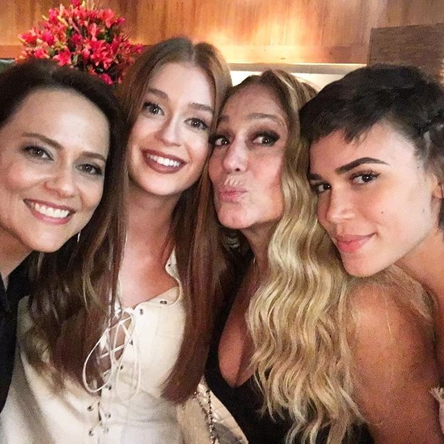 Vivianne Pasmanter, Marina Ruy Barbosa, Susana Vieira e Carla Salle (Foto: Reprodução/Instagram)