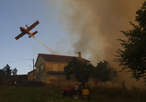 Incêncio atingiu a região de Pedrógão Grande, em Portugal (Foto: Getty Images)