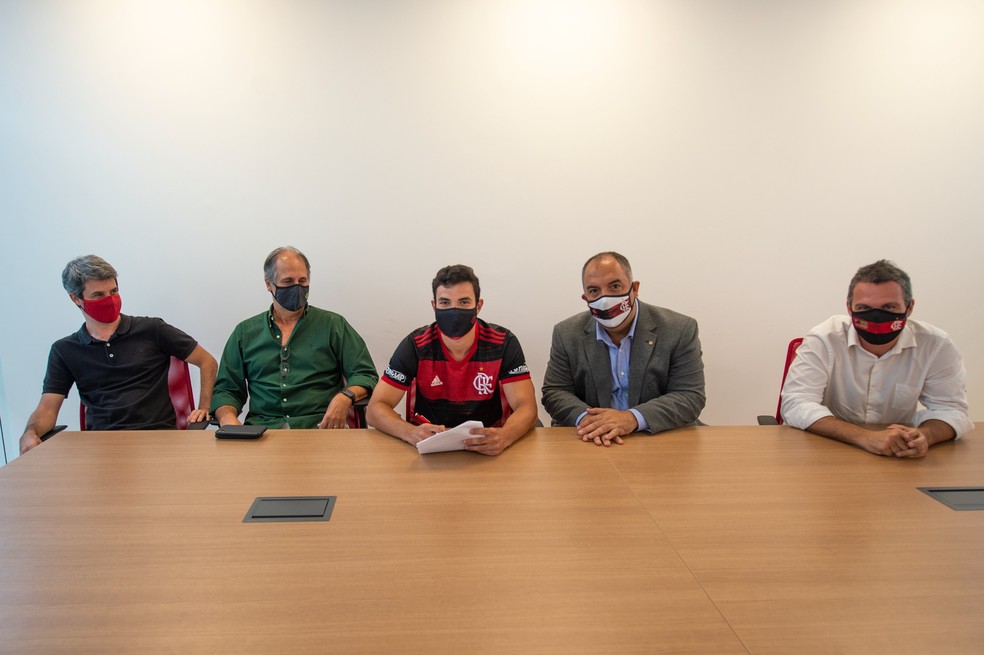 Daniel Cabral Flamengo — Foto: Marcelo Cortes / Flamengo