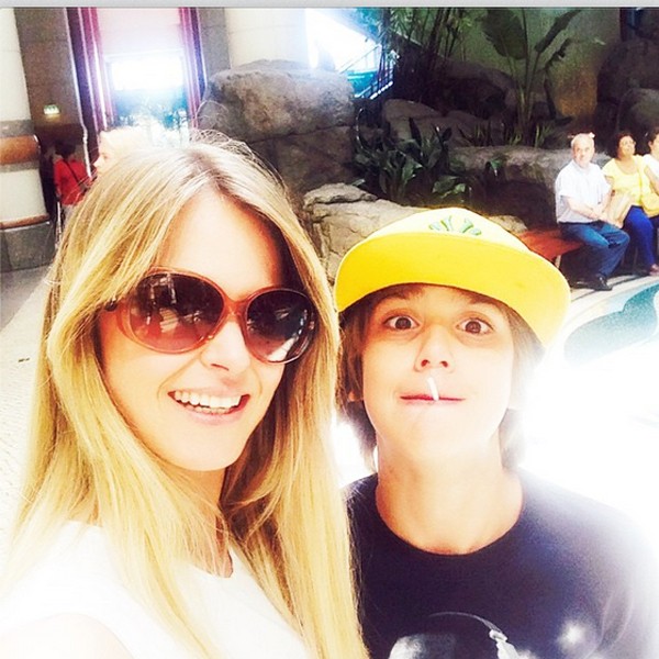 Susana e o filho curtem Lisboa (Foto: Reprodução/Instagram)