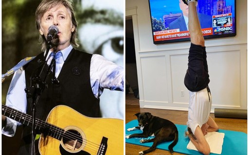 Aos 80, Paul McCartney surpreende fãs com posição de ioga: "Mantém jovem"