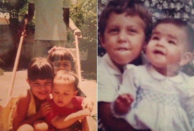 Mariana Rios resgata os tempos de infância na casa de sua avó junto a seus primos   (Foto: Reprodução/Instagram)