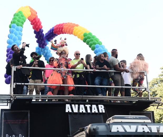 Drag queen Tchaka (Foto: Francisco Cepeda/AgNews)