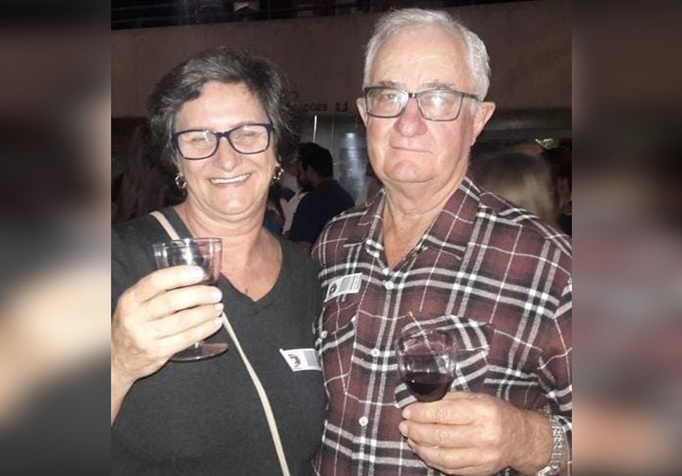 Casal apaixonado por vinho morreu de Covid em intervalo de uma hora em Jundiaí — Foto: Arquivo Pessoal
