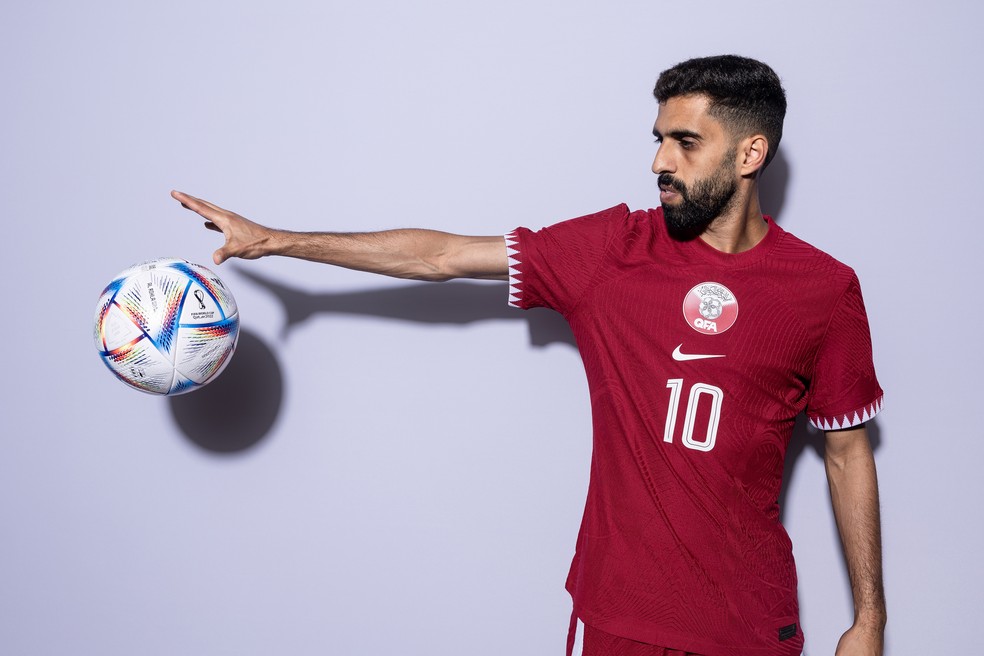 Al-Haydos, do Catar — Foto: Catherine Ivill - FIFA/FIFA via Getty Images
