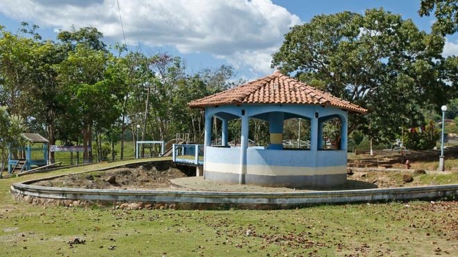 A praça central (Foto: Getty Images/BBC)