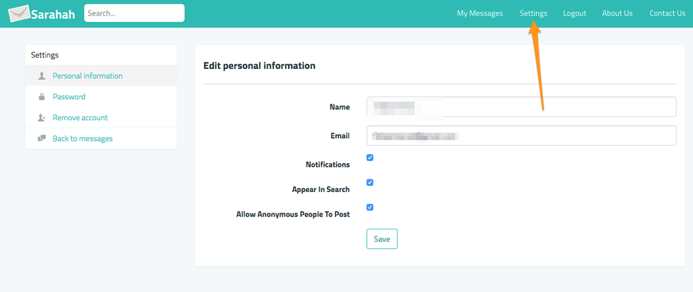 Como usar o Sarahah na web e administrar suas confissões anônimas (Foto: Reprodução/Felipe Vinha)