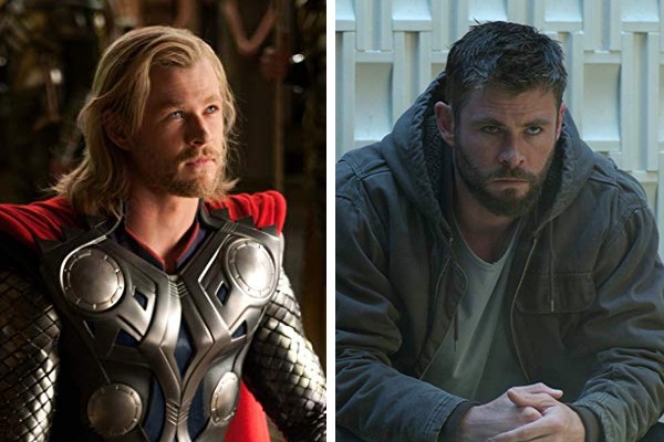 Você sabe qual estilo de cabelo do ator de Thor no filme o resgate? o