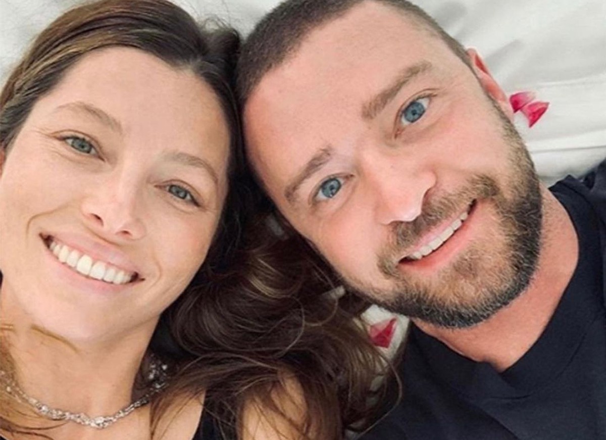 Jessica Biel e Justin Timberlake (Foto: Reprodução / Instagram)