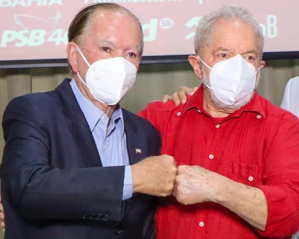 Em março, João Leão fez elogios ao ex-presidente Lula — Foto: Cadu Oliveira/Divulgação