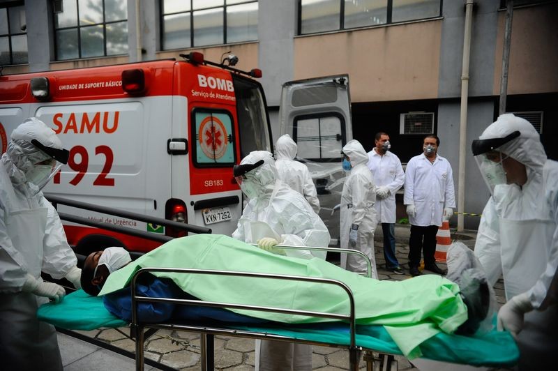 Governo brasileiro simula resposta a eventual caso de ebola (Foto: Tânia Rêgo/Agência Brasil)