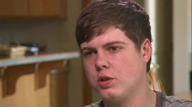Zach Anderson, de 19 anos, condenado a 90 dias de prisão e cinco anos de condicional por abuso sexual (Foto: Reprodução / CNN)