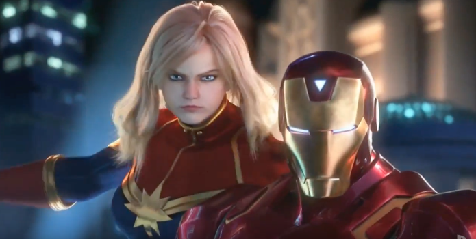 Capitã Marvel e Homem de Ferro estarão em Marvel vs. Capcom Infinite (Foto: Divulgação/Capcom)