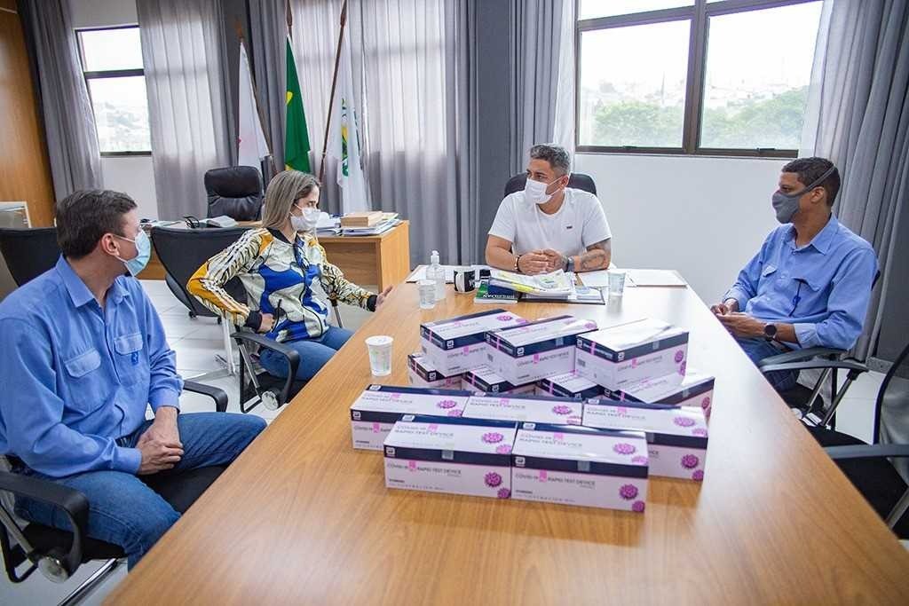 Covid-19: Araxá recebe doação de mais de 10 mil testes rápidos