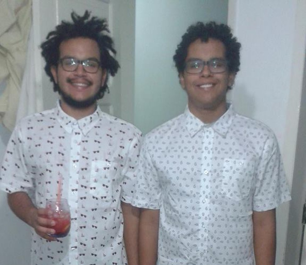 Irmãos piauienses Túlio e Tomé foram vítima de acidente de trânsito na California, EUA — Foto: Reprodução/ Facebook