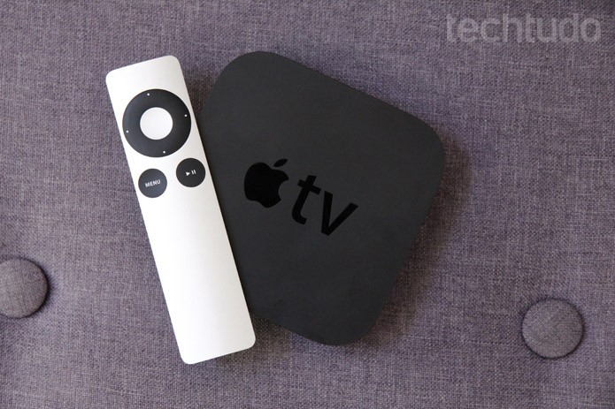 Apple TV é um Media Center para conectar na TV (Foto: Luciana Maline/TechTudo)