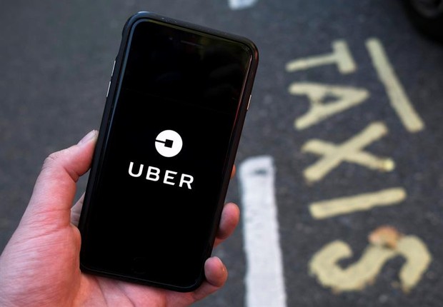 Uber - taxi - táxis - transporte (Foto: WILL OLIVER/EFE)