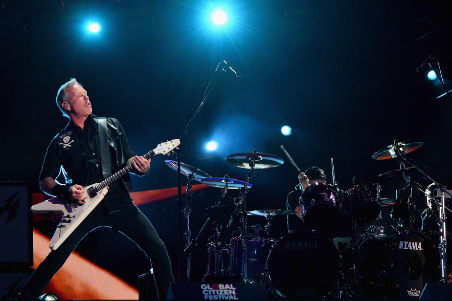 Metallica se apresenta no Festival Global Citizen