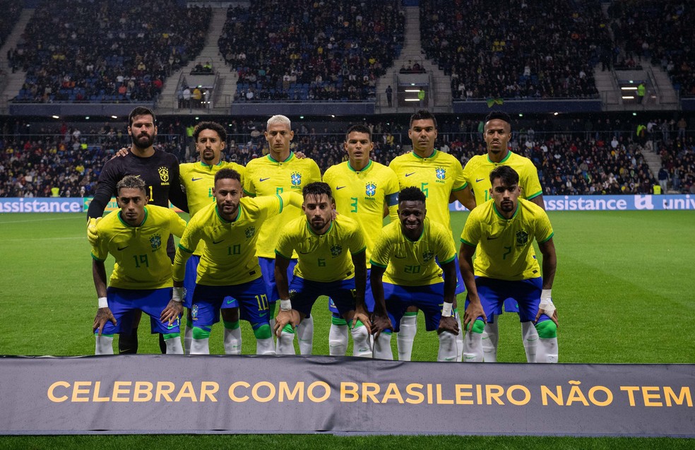 Seleção brasileira de futebol — Foto: Reuters