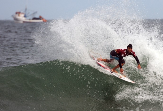 Gabriel Medina perde no Mundial de Surfe nesta sexta-feira no Postinho (Foto: André Durão) Gabriel Medina perde no Mundial de Surfe nesta sexta-feira no Postinho (Foto: André Durão)