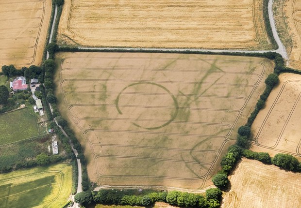 Assentamento da Idade do Ferro foi descoberto em St. Ive, na Cornualha (Foto: Historic England via BBC)