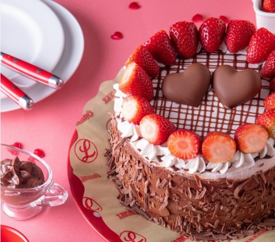 O Lecadô oferece uma torta criada especialmente para o Dia dos Namorados