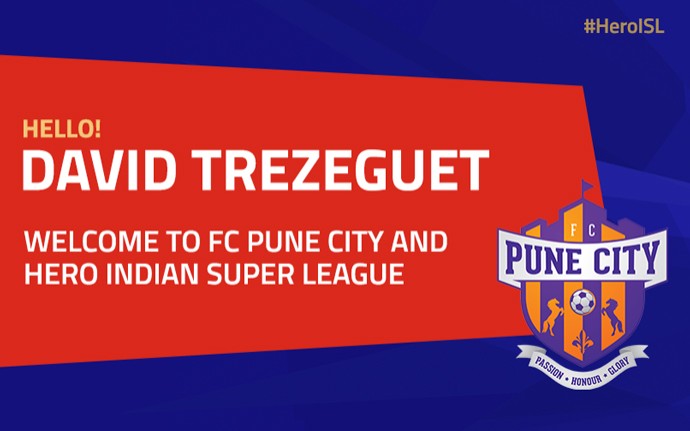Trezeguet anunciado em time na Índia (Foto: Divulgação)