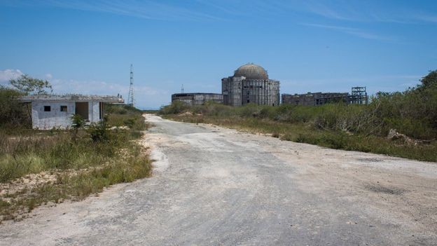 A Cidade Nuclear foi construída para abrigar trabalhadores da usina de Juraguá (Foto: THE BOHEMIAN BLOG, via BBC News Brasil)