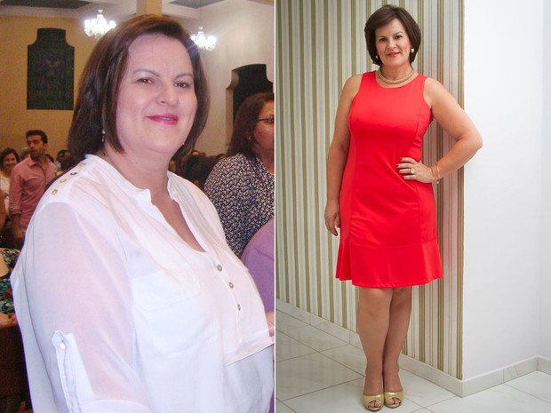 A professora universitária Laura Peixoto Chaves mudou de estilo aos 50 anos e emagreceu 25 kg (Foto: Arquivo pessoal/Laura Chaves/Giselle Seibel)