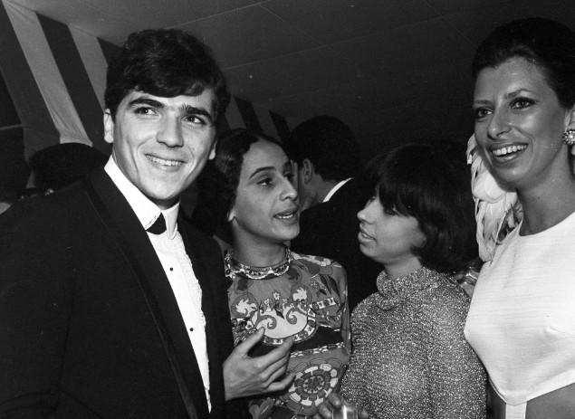 Danuza Leão com Jerry Adriani, Maria Bethânia, Nara Leão, em 1966