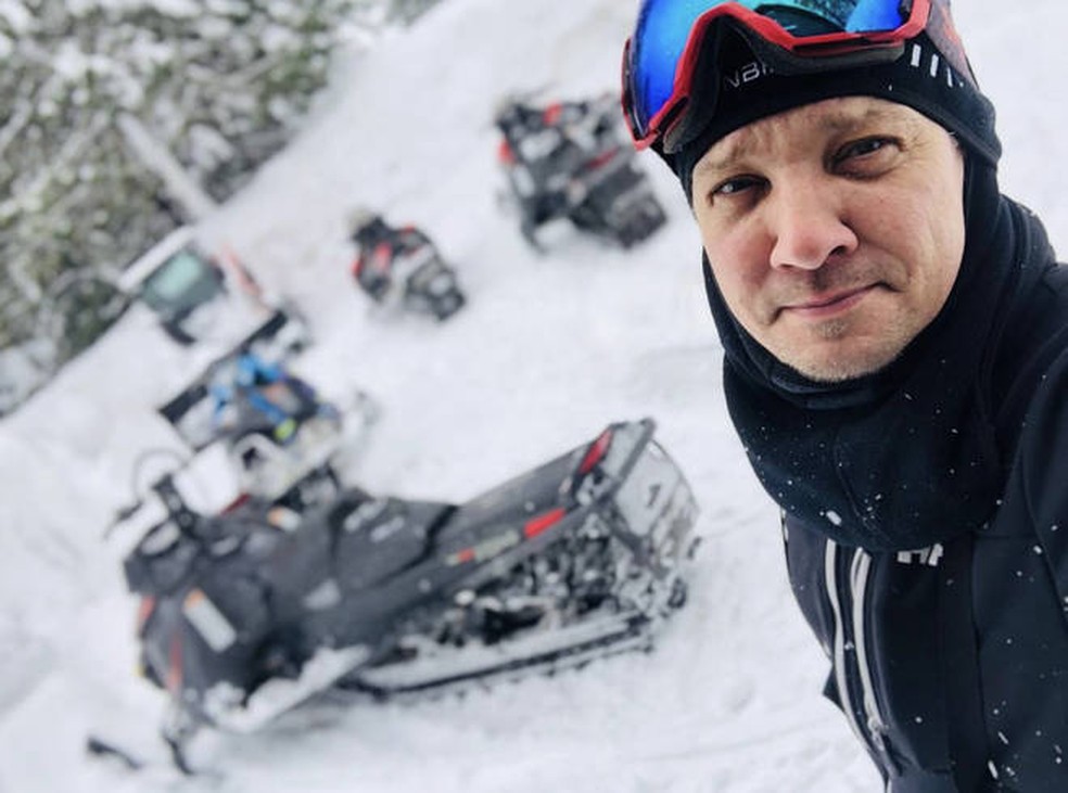 O ator Jeremy Renner &mdash; Foto: Instagram