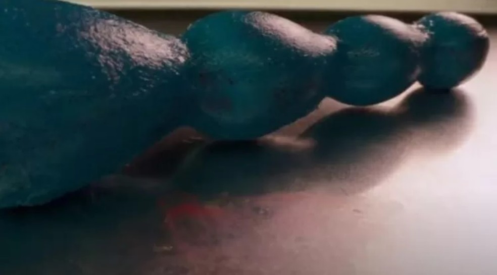 O vibrador também foi mostrado no programa — Foto: Reprodução