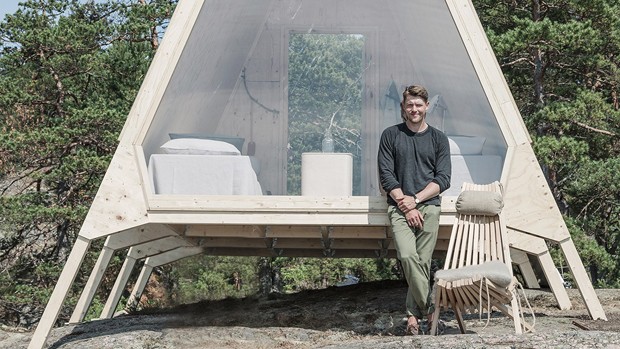 Cabana 100% sustentável pode ser construída em qualquer lugar (Foto: Divulgação)