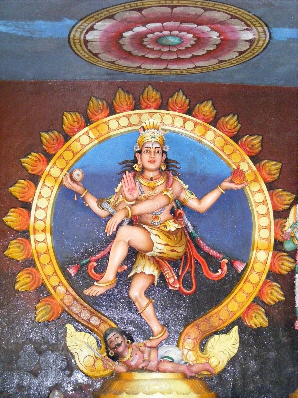A representação mais famosa de Shiva é uma imagem em que o deus dançando — e essa dança, no mito hindu, é o próprio universo. (Foto: siobhanhill/Pixabay)