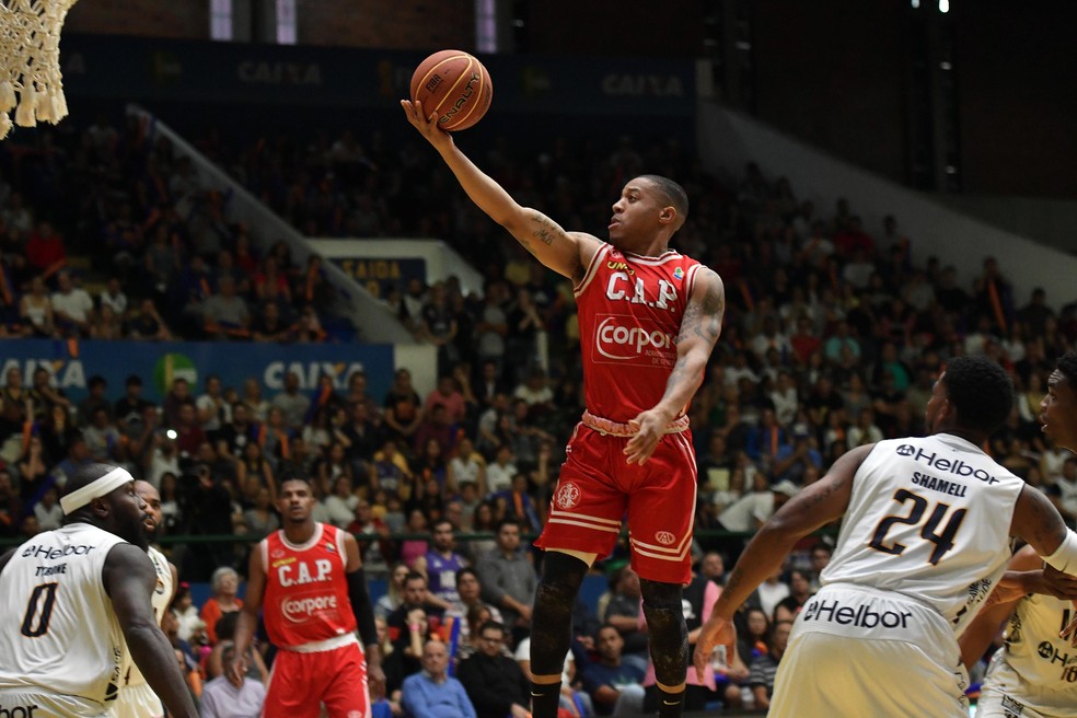 Paulistano venceu o Mogi e abriu 1 a 0 na final do NBB (Foto: JoÃ£o Pires/LNB)