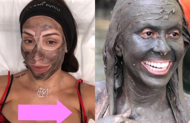 Bella Falconi faz máscara facial e se compara à Joelma (Foto: Reprodução/Instagram)