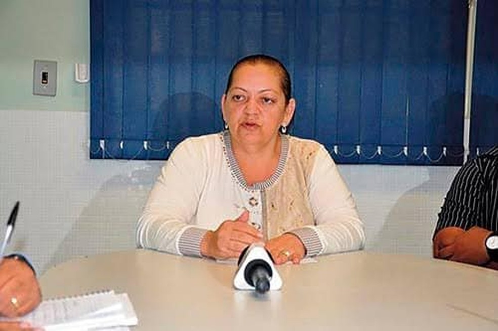 A diretora do Serviço de Saneamento Ambiental de Rondonópolis (Sanear), Terezinha Silva de Souza, de 53 anos, foi assassinada a tiros na manhã desta sexta-feira (15) no Centro de Rondonópolis — Foto: Facebook