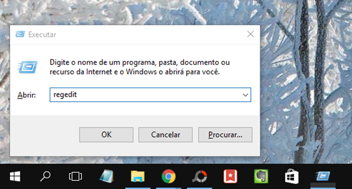 Abrindo o Editor do Registro do Windows (Foto: Felipe Alencar/TechTudo)